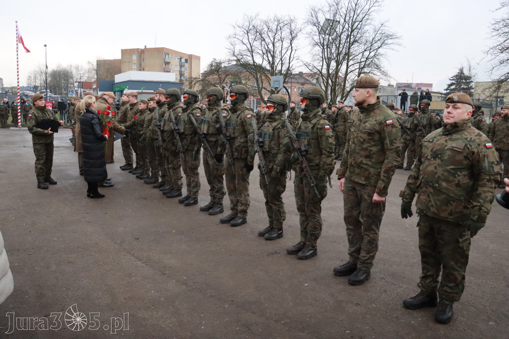 Fotorelacja: Defilada 13. Śląskiej Brygady Obrony Terytorialnej w Myszkowie