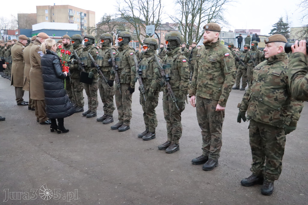 Fotorelacja: Defilada 13. Śląskiej Brygady Obrony Terytorialnej w Myszkowie