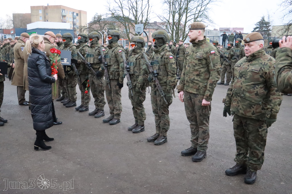 Fotorelacja: Defilada 13. Śląskiej Brygady Obrony Terytorialnej w Myszkowie