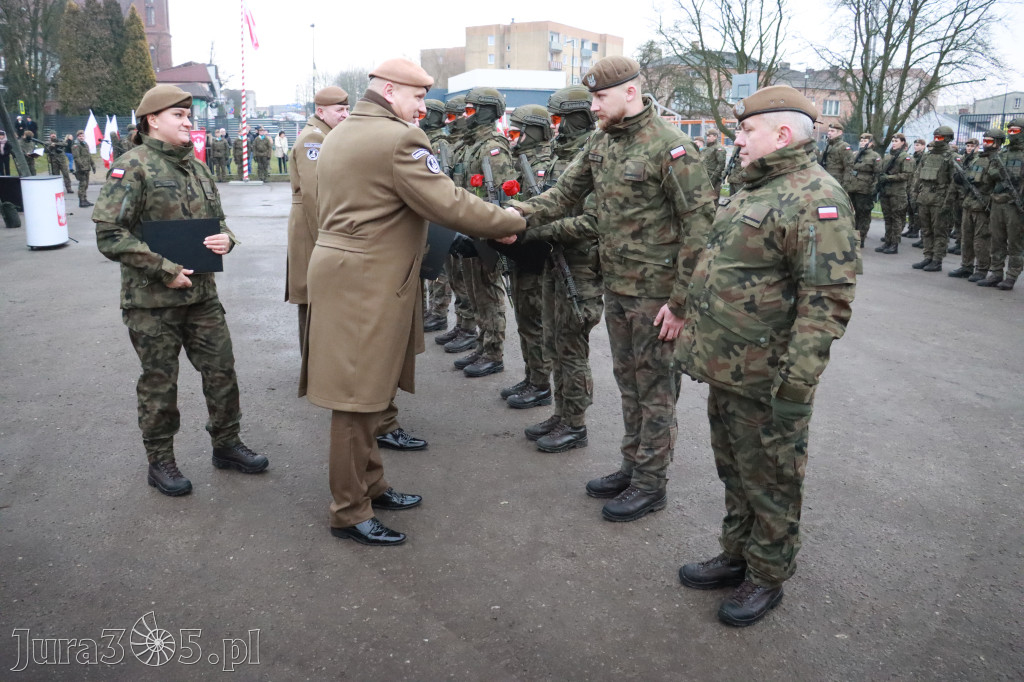 Fotorelacja: Defilada 13. Śląskiej Brygady Obrony Terytorialnej w Myszkowie