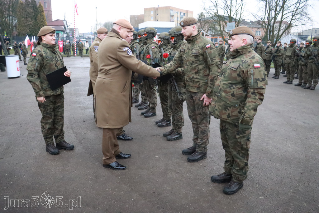 Fotorelacja: Defilada 13. Śląskiej Brygady Obrony Terytorialnej w Myszkowie