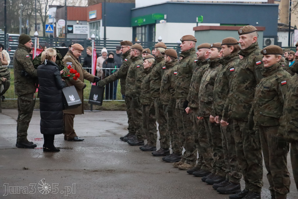 Fotorelacja: Defilada 13. Śląskiej Brygady Obrony Terytorialnej w Myszkowie