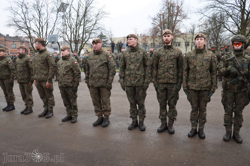 Fotorelacja: Defilada 13. Śląskiej Brygady Obrony Terytorialnej w Myszkowie