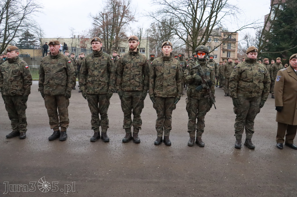 Fotorelacja: Defilada 13. Śląskiej Brygady Obrony Terytorialnej w Myszkowie
