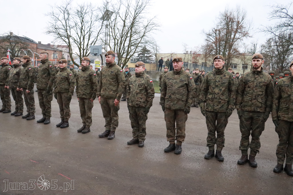 Fotorelacja: Defilada 13. Śląskiej Brygady Obrony Terytorialnej w Myszkowie