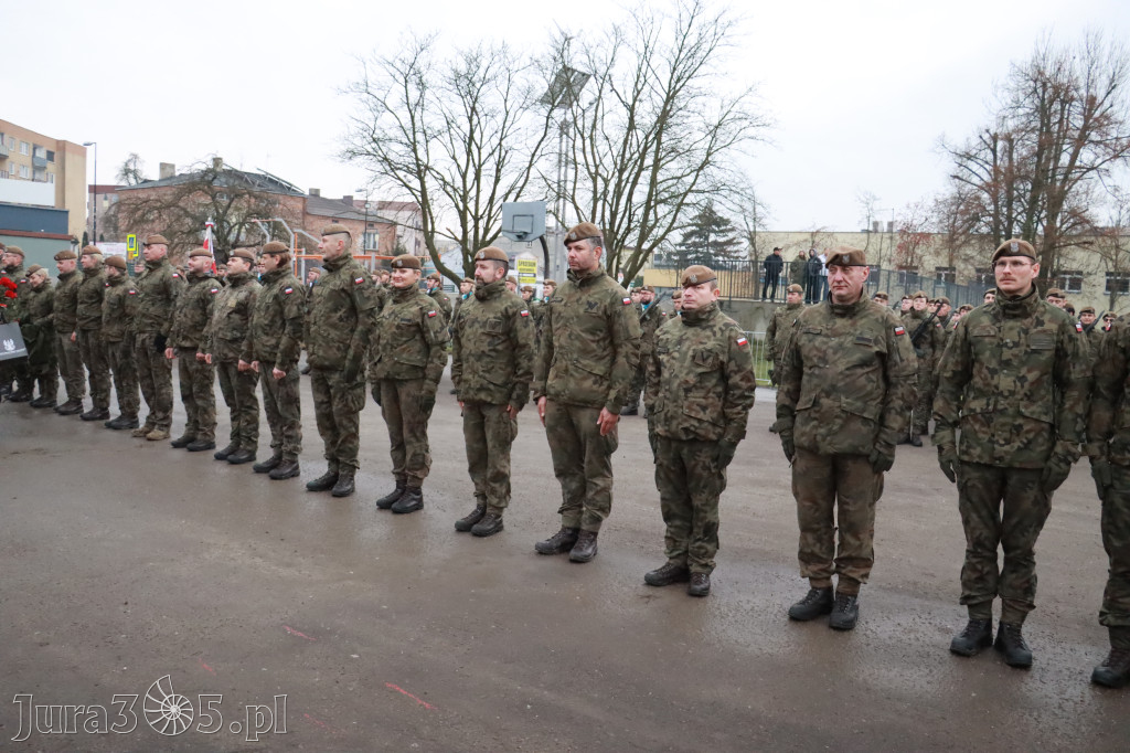 Fotorelacja: Defilada 13. Śląskiej Brygady Obrony Terytorialnej w Myszkowie