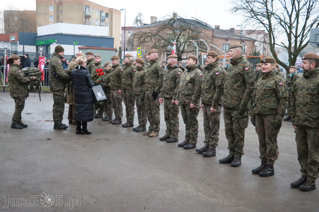 Fotorelacja: Defilada 13. Śląskiej Brygady Obrony Terytorialnej w Myszkowie