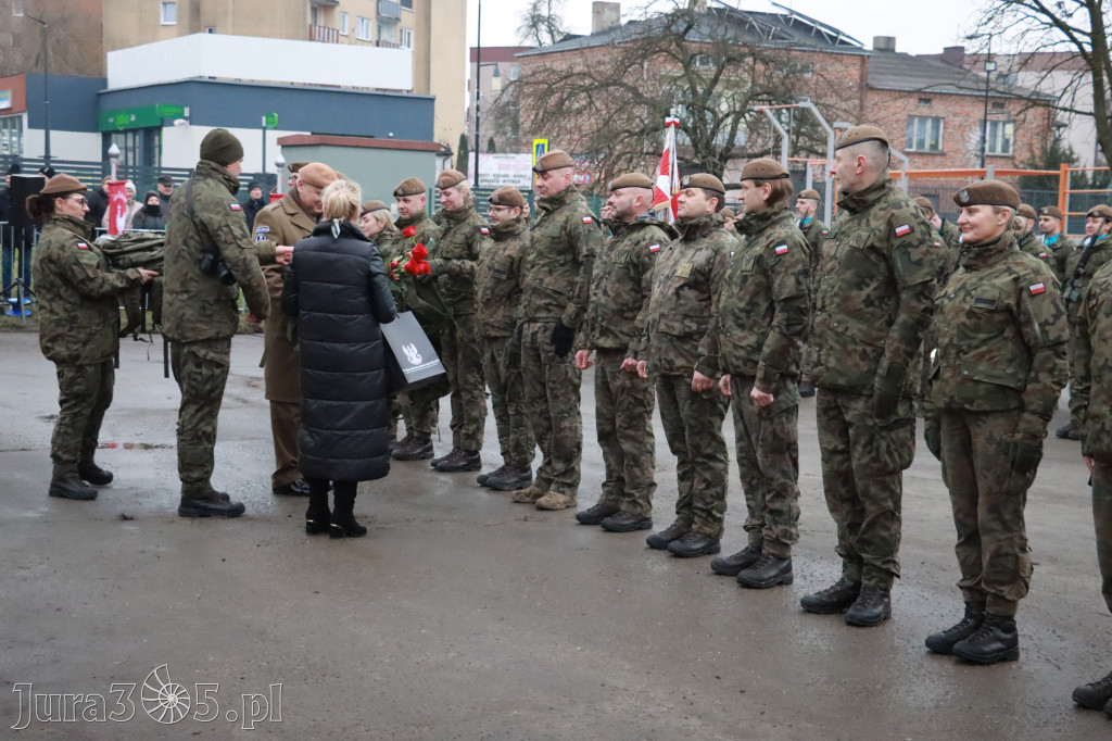 Fotorelacja: Defilada 13. Śląskiej Brygady Obrony Terytorialnej w Myszkowie