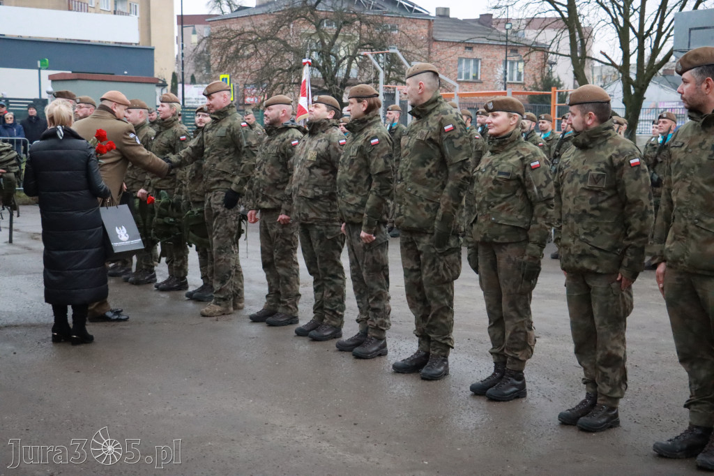 Fotorelacja: Defilada 13. Śląskiej Brygady Obrony Terytorialnej w Myszkowie