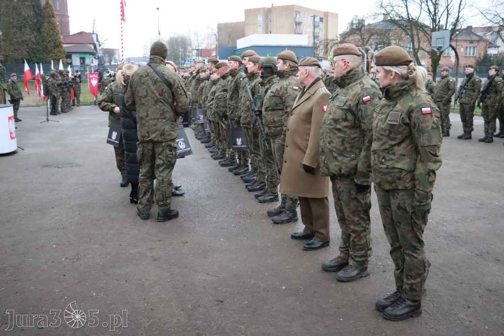 Fotorelacja: Defilada 13. Śląskiej Brygady Obrony Terytorialnej w Myszkowie