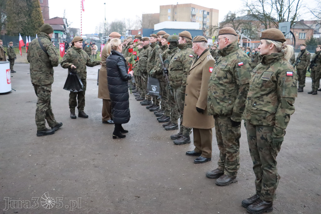 Fotorelacja: Defilada 13. Śląskiej Brygady Obrony Terytorialnej w Myszkowie