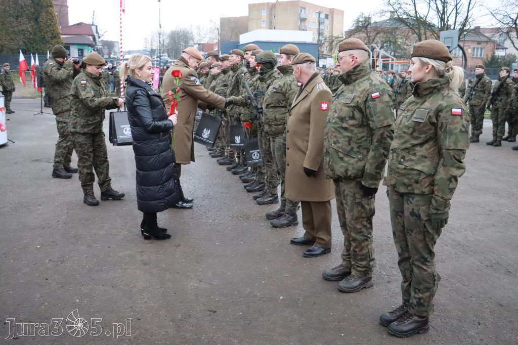 Fotorelacja: Defilada 13. Śląskiej Brygady Obrony Terytorialnej w Myszkowie