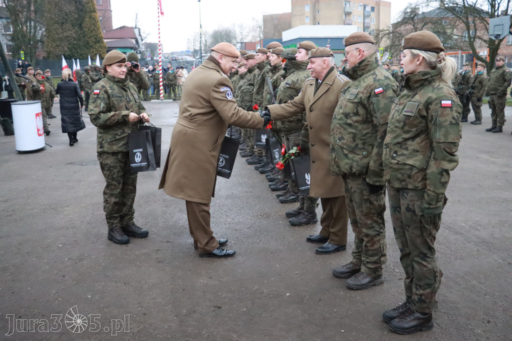 Fotorelacja: Defilada 13. Śląskiej Brygady Obrony Terytorialnej w Myszkowie