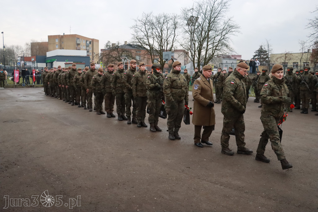 Fotorelacja: Defilada 13. Śląskiej Brygady Obrony Terytorialnej w Myszkowie