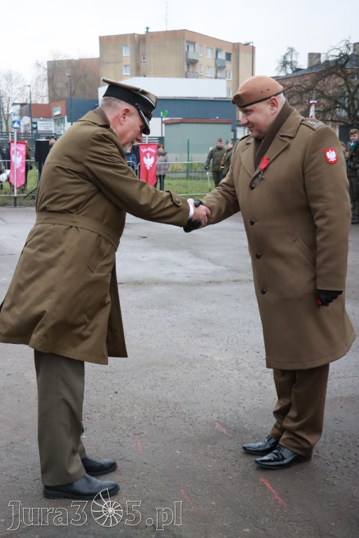 Fotorelacja: Defilada 13. Śląskiej Brygady Obrony Terytorialnej w Myszkowie