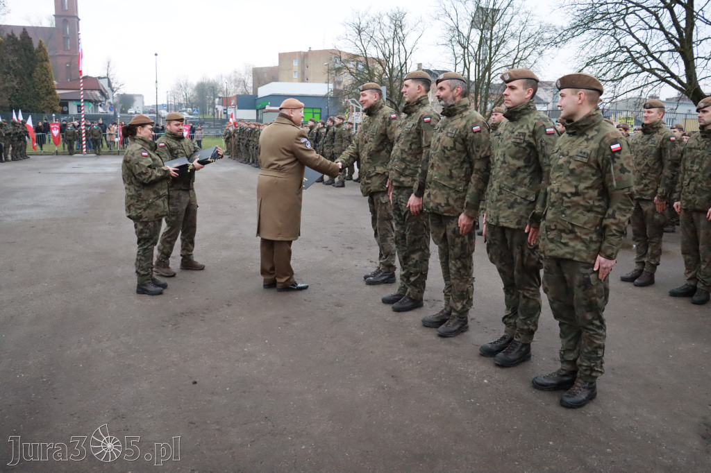 Fotorelacja: Defilada 13. Śląskiej Brygady Obrony Terytorialnej w Myszkowie