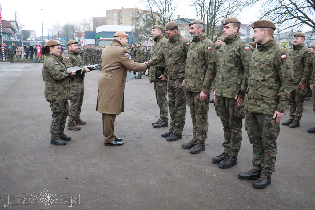 Fotorelacja: Defilada 13. Śląskiej Brygady Obrony Terytorialnej w Myszkowie