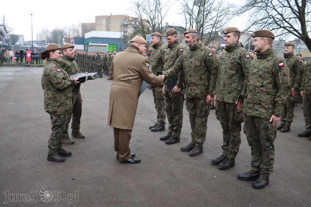 Fotorelacja: Defilada 13. Śląskiej Brygady Obrony Terytorialnej w Myszkowie