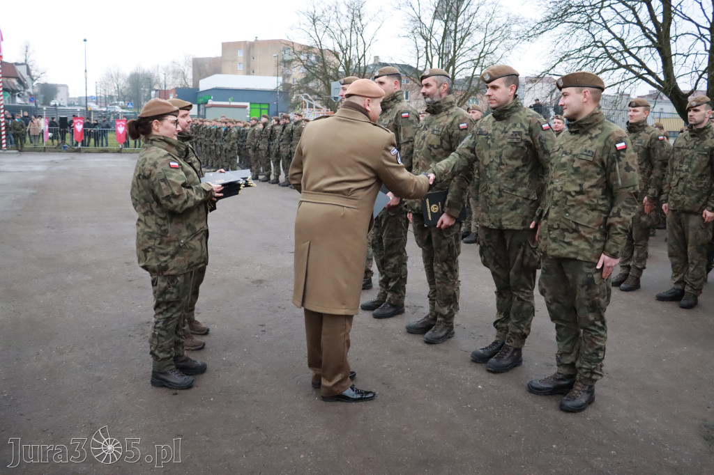 Fotorelacja: Defilada 13. Śląskiej Brygady Obrony Terytorialnej w Myszkowie