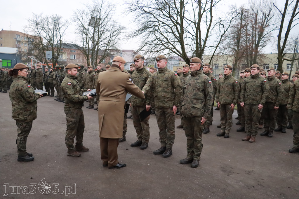 Fotorelacja: Defilada 13. Śląskiej Brygady Obrony Terytorialnej w Myszkowie