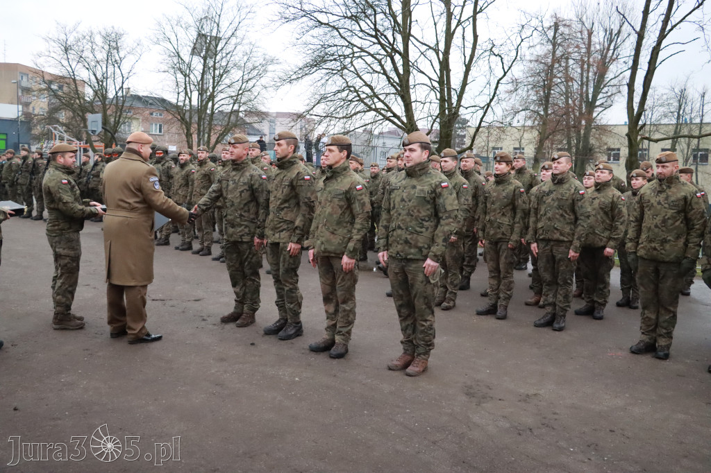 Fotorelacja: Defilada 13. Śląskiej Brygady Obrony Terytorialnej w Myszkowie