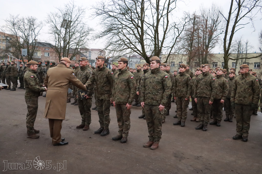 Fotorelacja: Defilada 13. Śląskiej Brygady Obrony Terytorialnej w Myszkowie