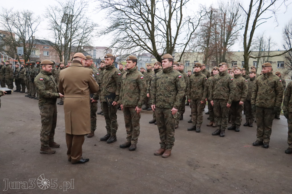 Fotorelacja: Defilada 13. Śląskiej Brygady Obrony Terytorialnej w Myszkowie