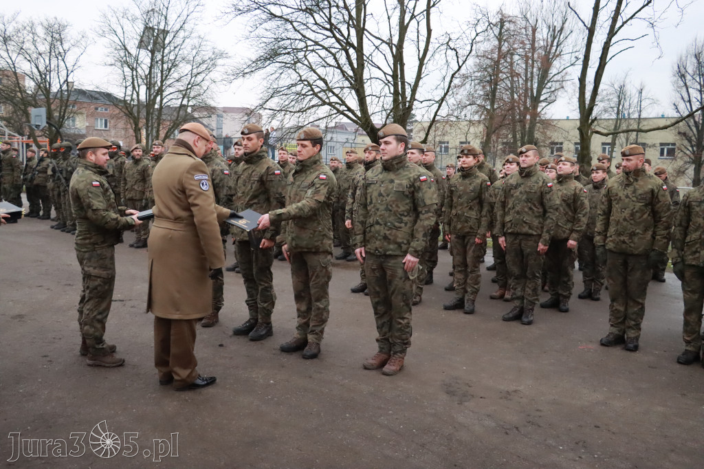 Fotorelacja: Defilada 13. Śląskiej Brygady Obrony Terytorialnej w Myszkowie