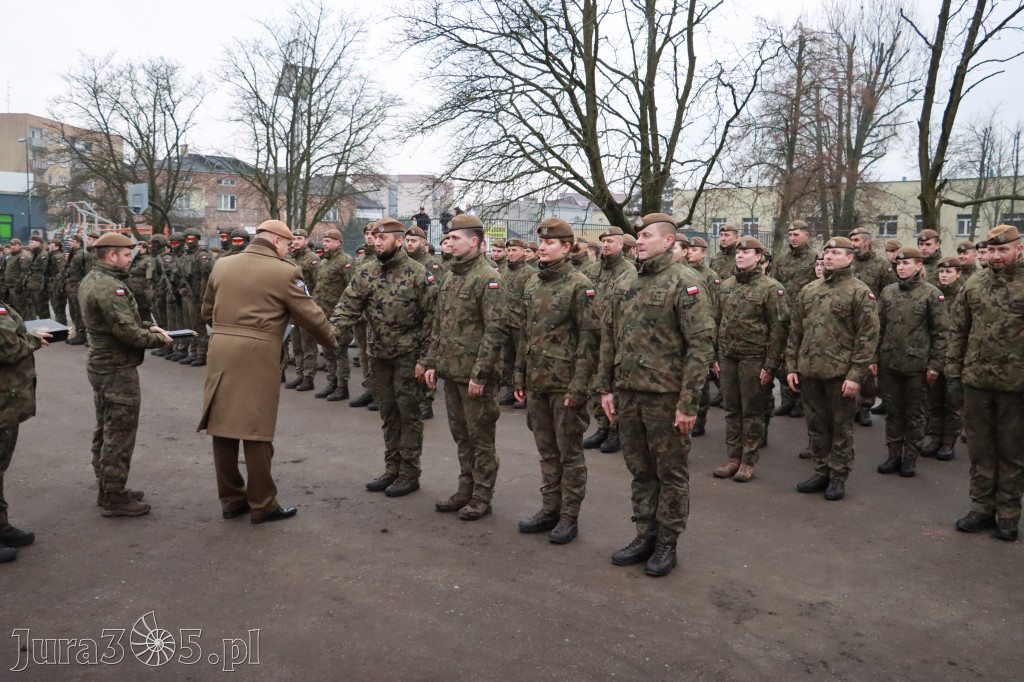 Fotorelacja: Defilada 13. Śląskiej Brygady Obrony Terytorialnej w Myszkowie