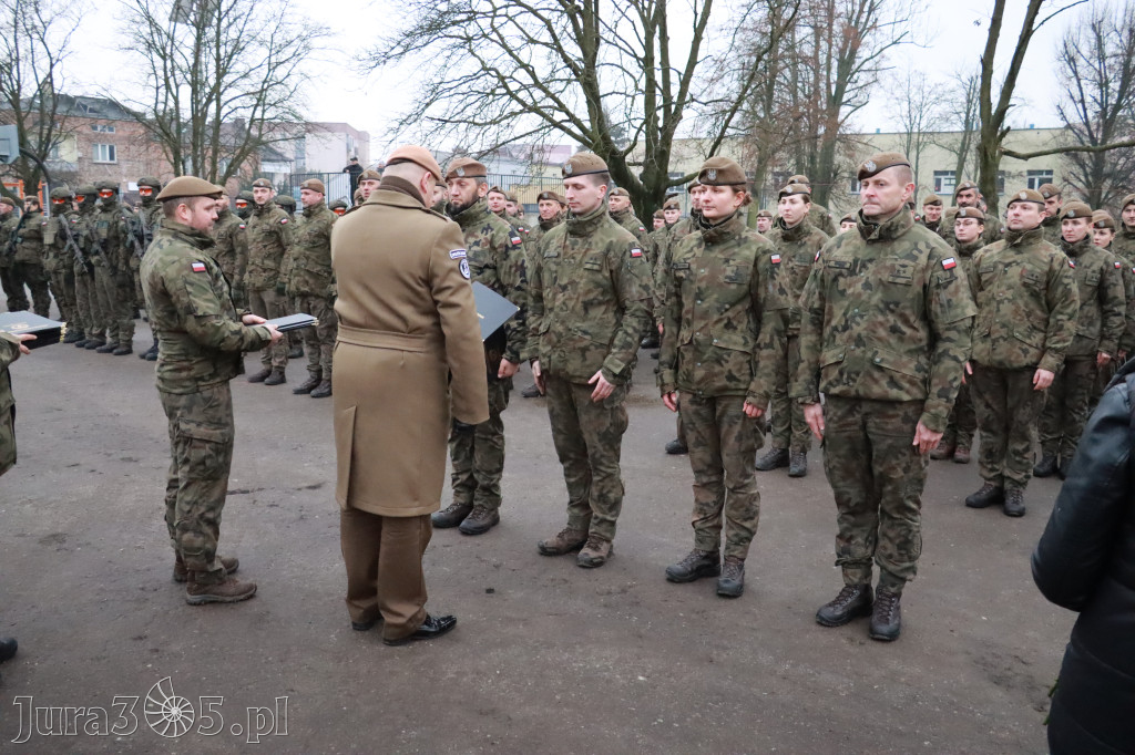 Fotorelacja: Defilada 13. Śląskiej Brygady Obrony Terytorialnej w Myszkowie