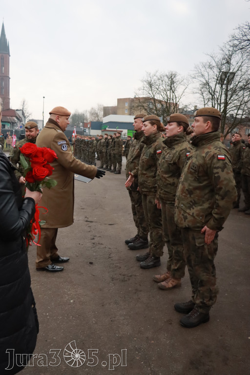 Fotorelacja: Defilada 13. Śląskiej Brygady Obrony Terytorialnej w Myszkowie