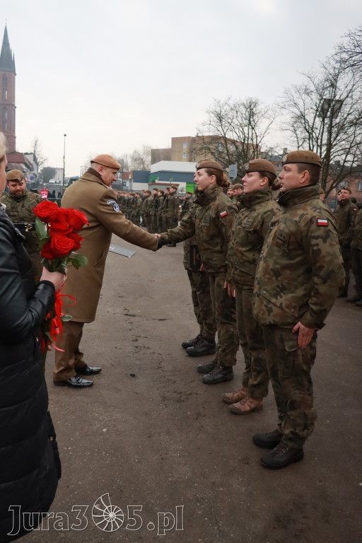 Fotorelacja: Defilada 13. Śląskiej Brygady Obrony Terytorialnej w Myszkowie