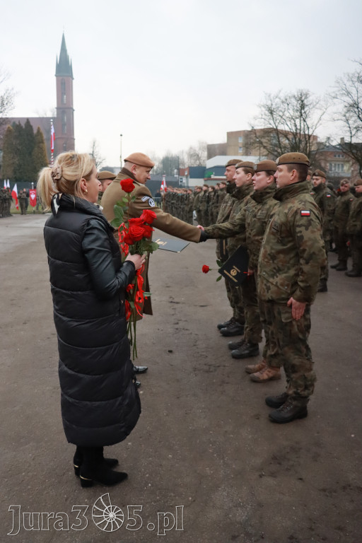 Fotorelacja: Defilada 13. Śląskiej Brygady Obrony Terytorialnej w Myszkowie