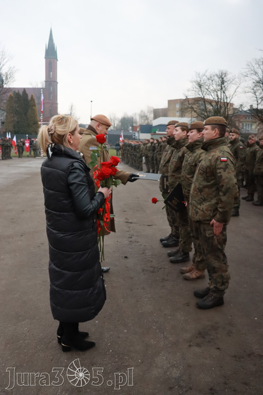 Fotorelacja: Defilada 13. Śląskiej Brygady Obrony Terytorialnej w Myszkowie