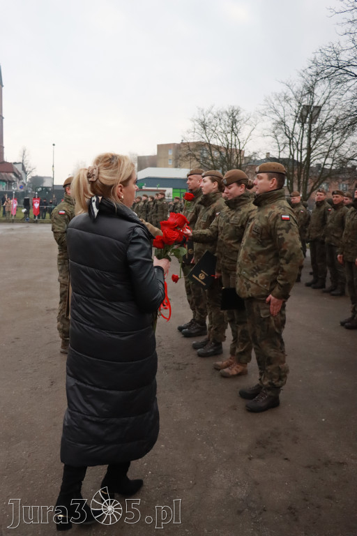 Fotorelacja: Defilada 13. Śląskiej Brygady Obrony Terytorialnej w Myszkowie