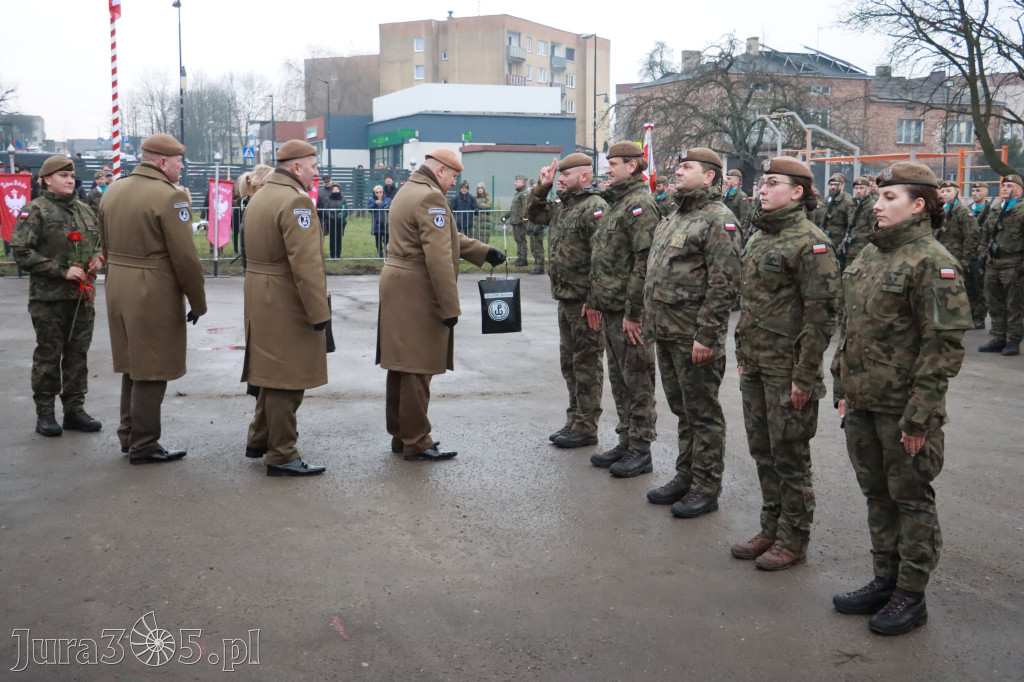 Fotorelacja: Defilada 13. Śląskiej Brygady Obrony Terytorialnej w Myszkowie