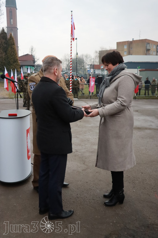 Fotorelacja: Defilada 13. Śląskiej Brygady Obrony Terytorialnej w Myszkowie