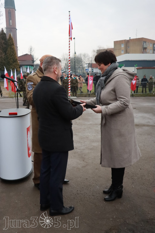 Fotorelacja: Defilada 13. Śląskiej Brygady Obrony Terytorialnej w Myszkowie