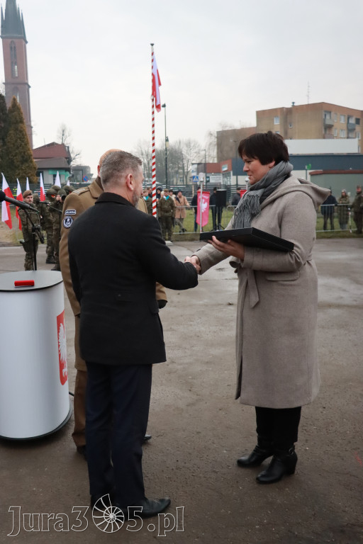 Fotorelacja: Defilada 13. Śląskiej Brygady Obrony Terytorialnej w Myszkowie