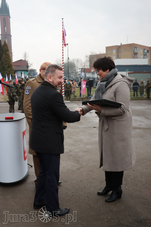Fotorelacja: Defilada 13. Śląskiej Brygady Obrony Terytorialnej w Myszkowie