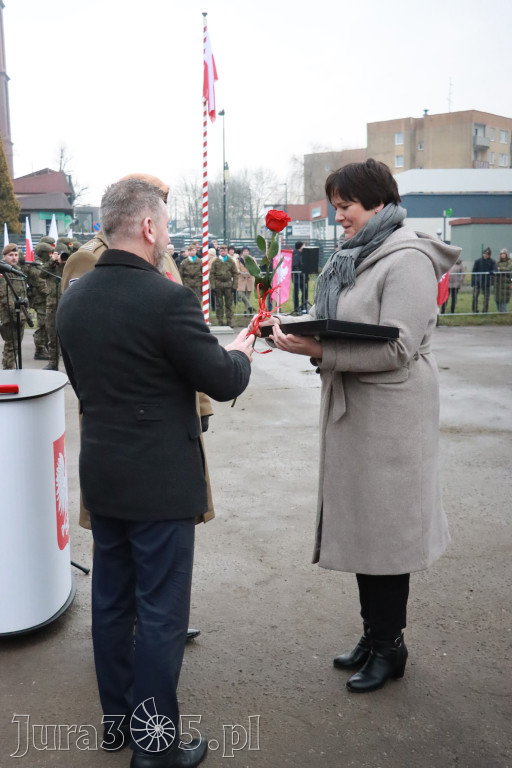 Fotorelacja: Defilada 13. Śląskiej Brygady Obrony Terytorialnej w Myszkowie