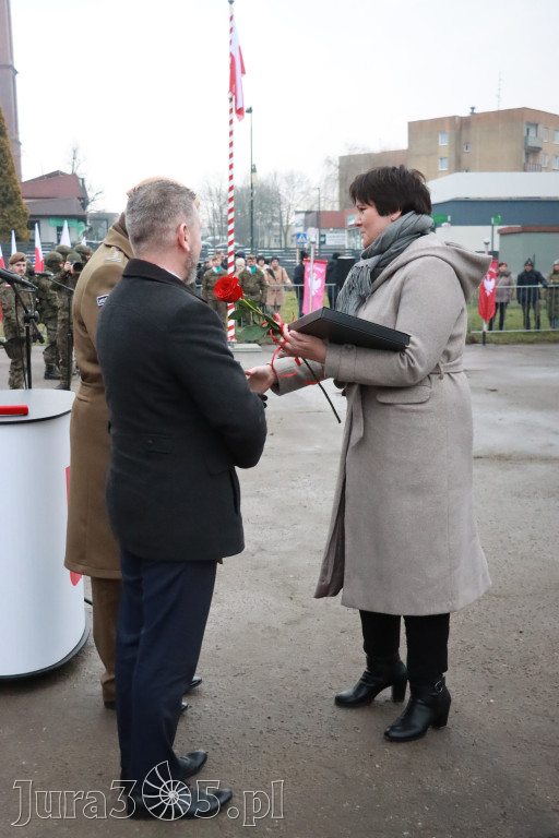 Fotorelacja: Defilada 13. Śląskiej Brygady Obrony Terytorialnej w Myszkowie