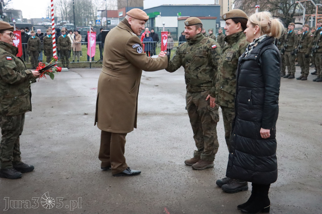 Fotorelacja: Defilada 13. Śląskiej Brygady Obrony Terytorialnej w Myszkowie