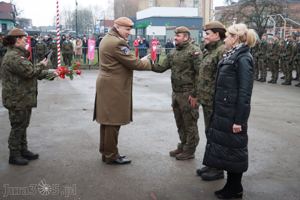 Fotorelacja: Defilada 13. Śląskiej Brygady Obrony Terytorialnej w Myszkowie