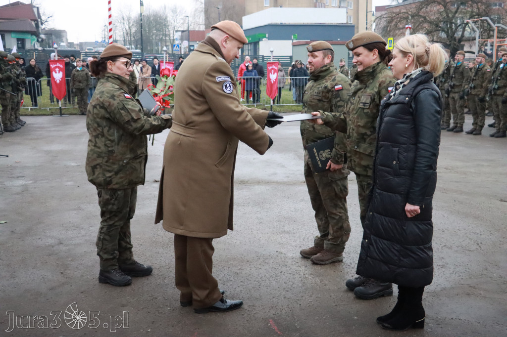 Fotorelacja: Defilada 13. Śląskiej Brygady Obrony Terytorialnej w Myszkowie