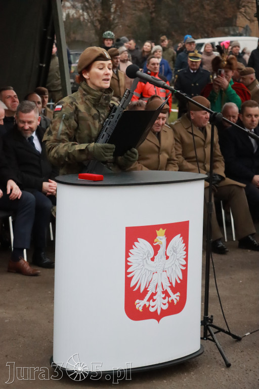 Fotorelacja: Defilada 13. Śląskiej Brygady Obrony Terytorialnej w Myszkowie