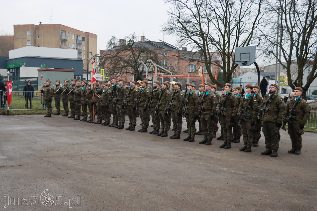 Fotorelacja: Defilada 13. Śląskiej Brygady Obrony Terytorialnej w Myszkowie