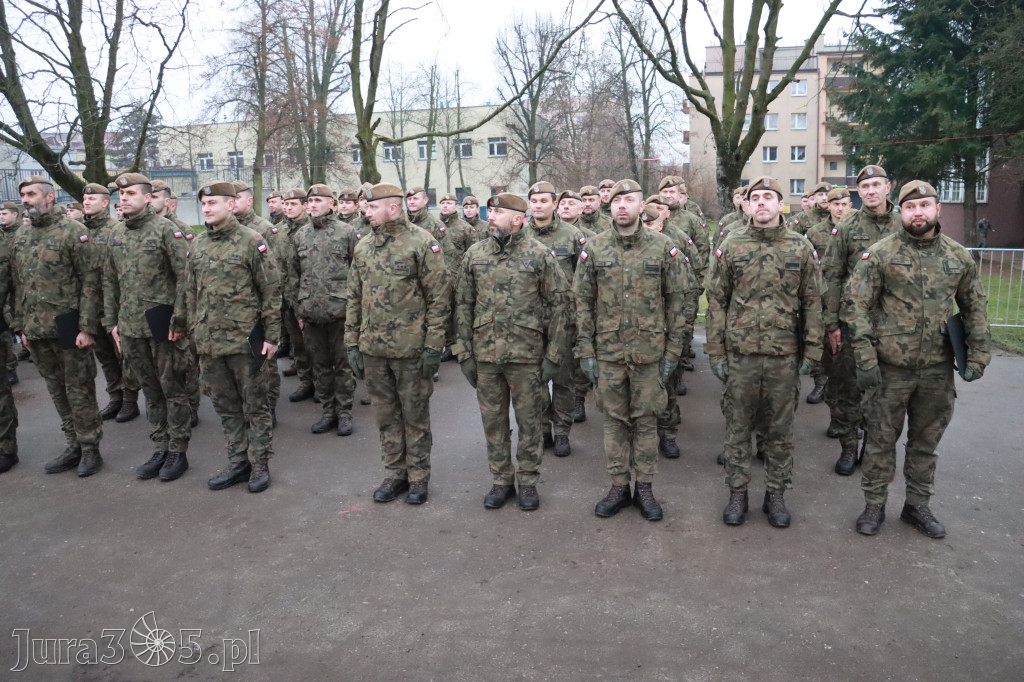 Fotorelacja: Defilada 13. Śląskiej Brygady Obrony Terytorialnej w Myszkowie
