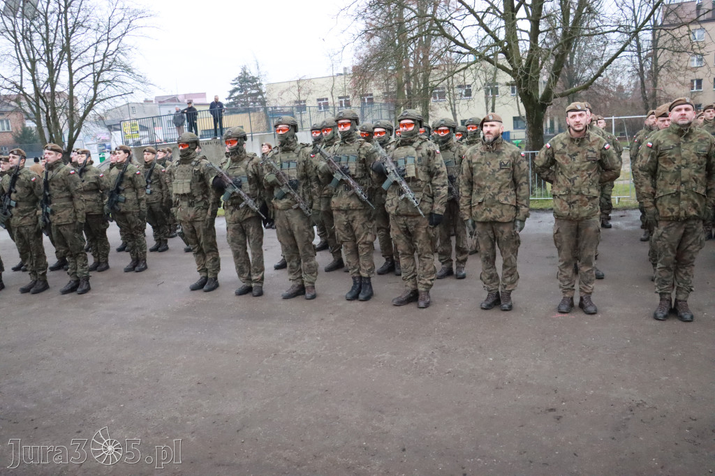 Fotorelacja: Defilada 13. Śląskiej Brygady Obrony Terytorialnej w Myszkowie