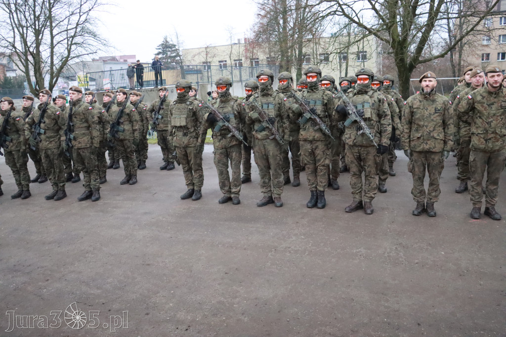 Fotorelacja: Defilada 13. Śląskiej Brygady Obrony Terytorialnej w Myszkowie
